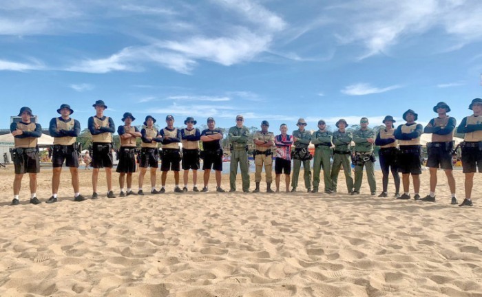 Ostensivo da Polícia Militar durante a Operação Praias Seguras - Foto: PMTO/Governo do Tocantins