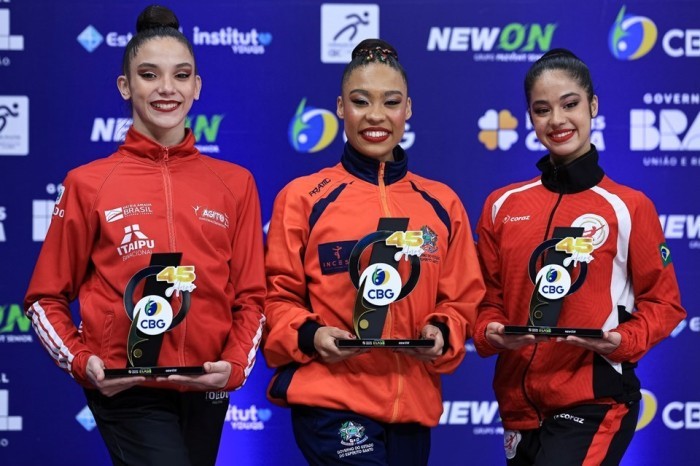 Geovanna Santos é campeã individual geral e Clube Ítalo-Brasileiro termina vice-campeão no Brasileiro