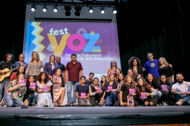 São Sebastião revela ganhadores do 1º Festival Estudantil da Voz