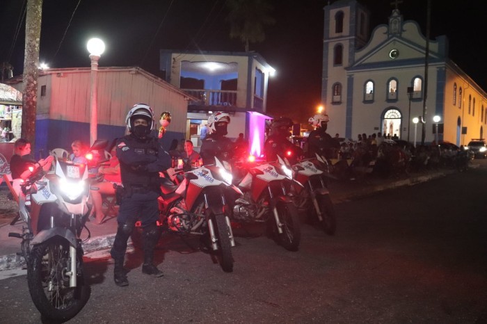 PM intensifica o policiamento motociclístico e a pé em Bragança por meio da 