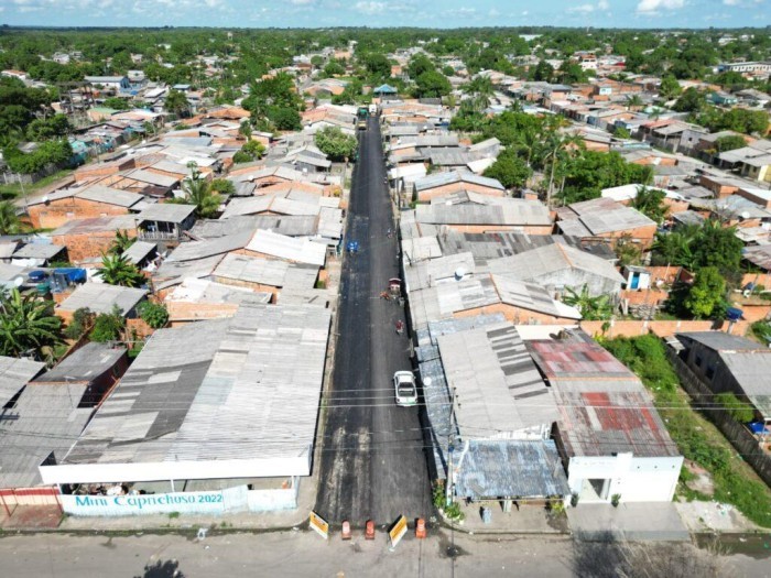 Governo do Amazonas avança com a pavimentação do sistema viário e de ramais em Parintins