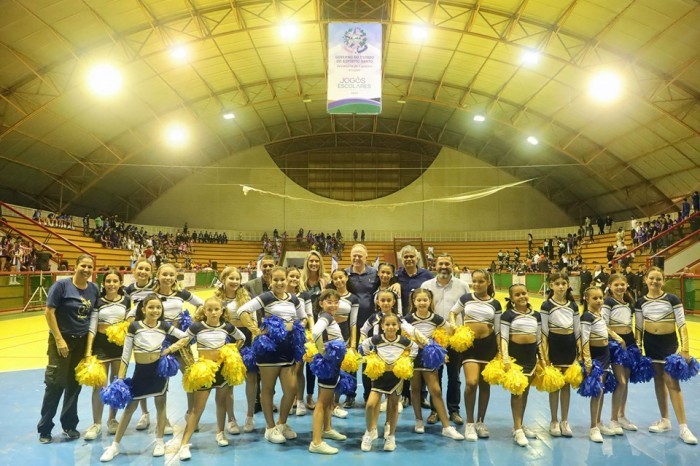 Cerimônia marca início da etapa final estadual infantil dos Jogos Escolares