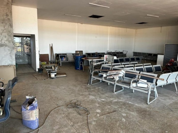 Prefeito Alan Guedes visita obras do Terminal do aeroporto de Dourados