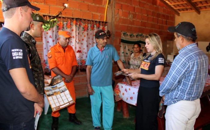 Foco no Fogo supera a marca de 7,8 mil pessoas alcançadas com a ação de prevenção e sensibilização - Foto: Divulgação