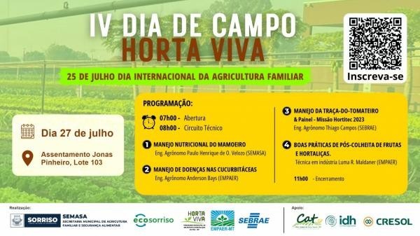 Foto: Reprodução/Prefeitura de Sorriso - MT