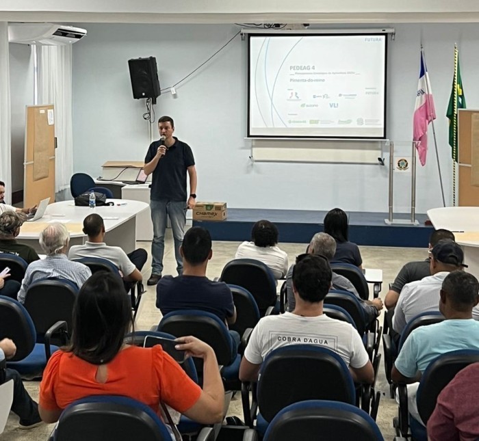 Oficina do Pedeag 4 debate desafios e oportunidades do setor de pimenta-do-reino