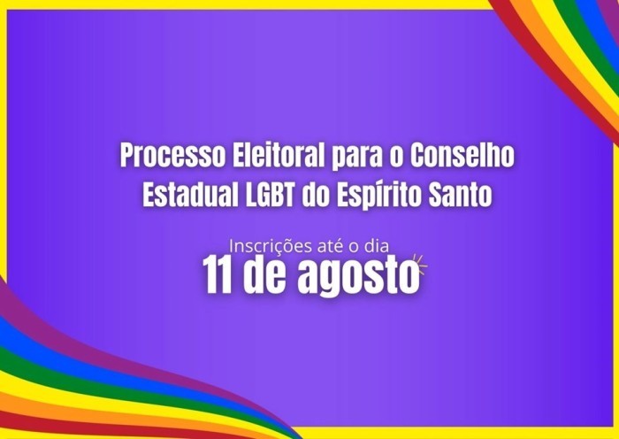 Conselho Estadual LGBT inicia processo eleitoral
