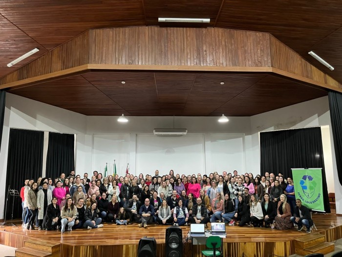 Programa Penso, Logo Destino do IMA e Reciclus realizam capacitação com 400 professores catarinenses