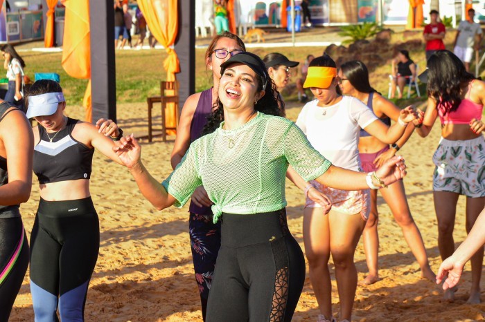 Programação atrai centenas de pessoas à Praia da Graciosa