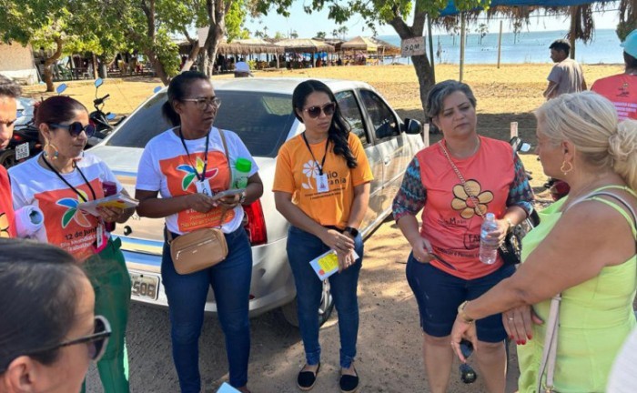 Governo do Tocantins realiza campanha de conscientização sobre a primeira infância na temporada de praia
