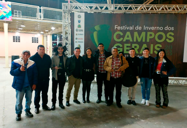 Artistas brilham no Festival de Inverno de Ponta Grossa e conquistam o topo entre 37 concorrentes dos Campos Gerais!Foto: Reprodução/Prefeitura de Piraí do Sul - PR