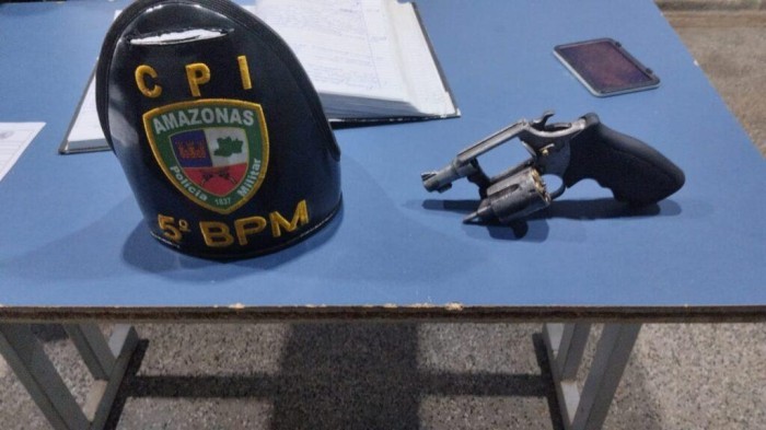 PMAM apreende adolescente por ato infracional análogo ao crime de porte ilegal de arma de fogo