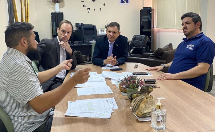 Em reunião, Naturatins, Seplan e Banco do Brasil tratam do licenciamento ambiental da pavimentação da TO-255