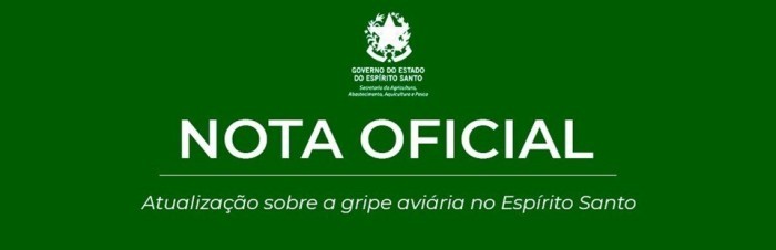 Governo decreta Estado de Emergência Zoossanitária em função da Influenza Aviária
