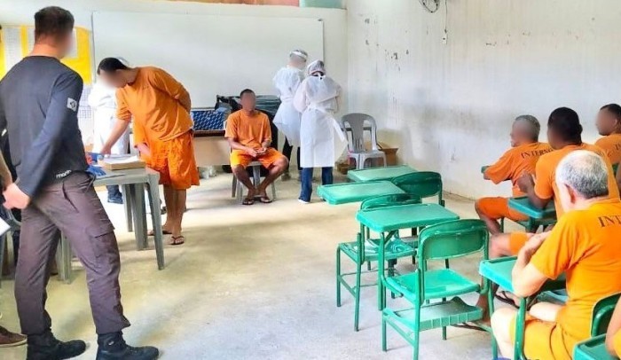Sejus inicia trabalho de coleta de material genético nas unidades prisionais do Estado