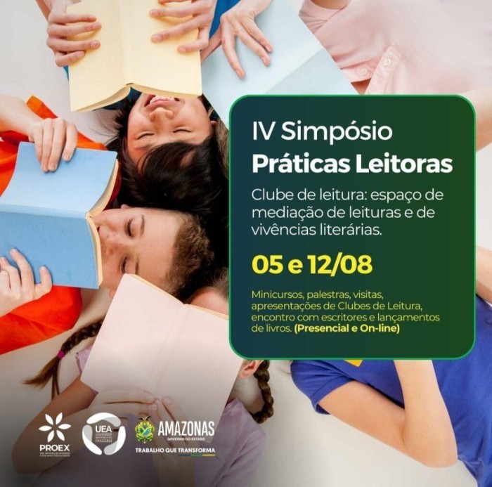UEA realizará IV Simpósio Práticas Leitoras