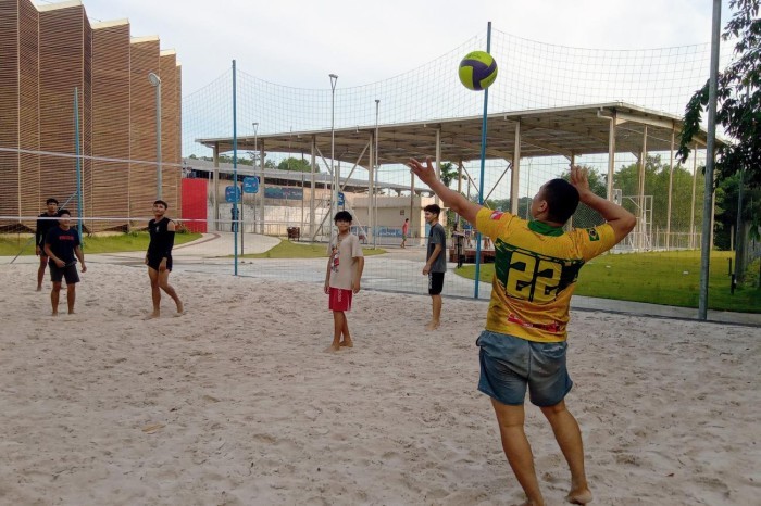 Em Marituba, UsiPaz promove prática esportiva para a população
