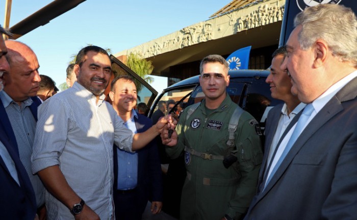 Governador Wanderlei Barbosa entrega aeronave à Segurança Pública para auxiliar no combate e repressão à criminalidade