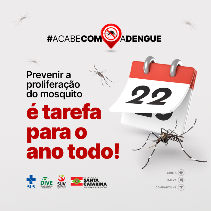 Dengue em SC: Visita técnica do Ministério da Saúde avalia cenário do estado