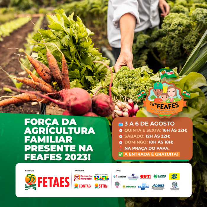 Força da Agricultura Familiar capixaba é destaque em feira que começa nesta quinta-feira (03)