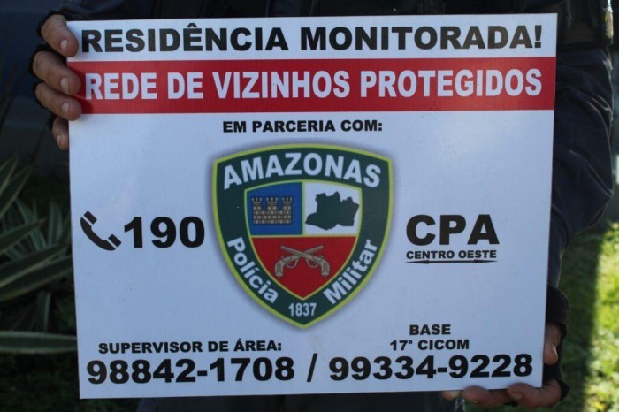 Roubos a residências caem 38% em Manaus