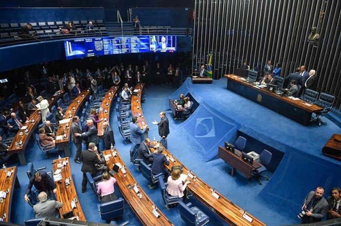 Plenário votou nesta quarta a indicação de advogado ao Conselho Nacional de Justiça - Foto: Jonas Pereira/Agência Senado