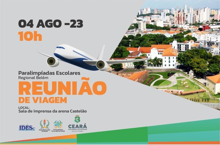 Sesporte realiza reunião de viagem referente à etapa regional Norte e Nordeste das Paralimpíadas Escolares