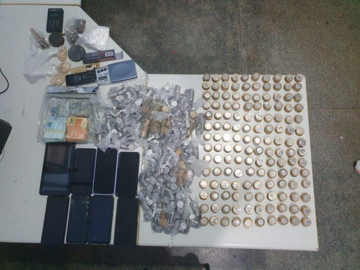 Em Humaitá, trio é preso com mais de R$ 11 mil em espécie proveniente do tráfico de drogas