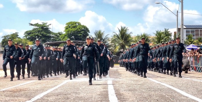 PMPA realiza formatura de 461 militares no Curso de Adaptação à Graduação de Sargento