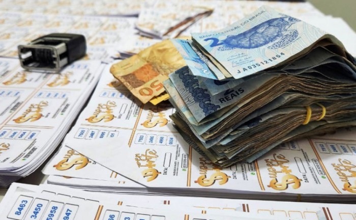 Polícia Civil fecha loteria clandestina que funcionava em Taguatinga, no sudeste do Estado