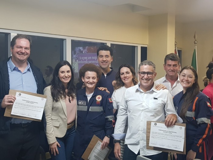 Instituto de Cardiologia homenageia profissionais do Samu e da Saúde
