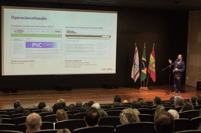 Presidente da FCC apresenta Programa de Incentivo à Cultura em painel com empresários e produtores no CIC