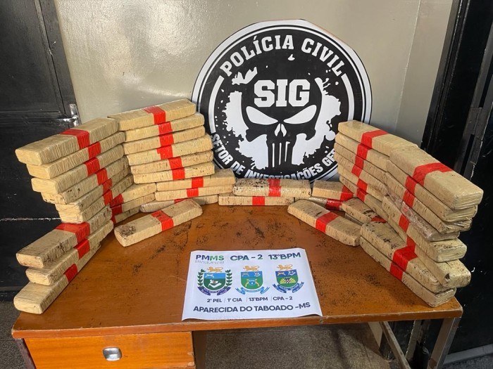 Polícia Civil e Polícia Militar prendem casal em flagrante por tráfico de drogas em Aparecida do Taboado