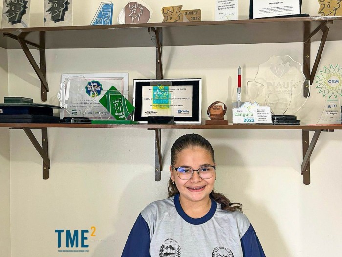 Aluna de Cocal dos Alves gabarita e vence I Torneio de Matemática das Escolas Estaduais do Piauí