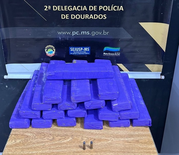Foragido da justiça é preso com drogas e munições em Dourados