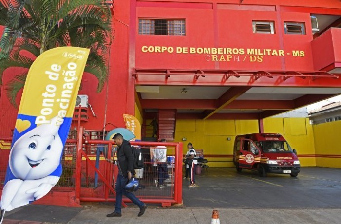 “MS Vacina Mais Drive Thru”: estruturas dos Bombeiros e da PM poderão ser utilizadas para vacinação