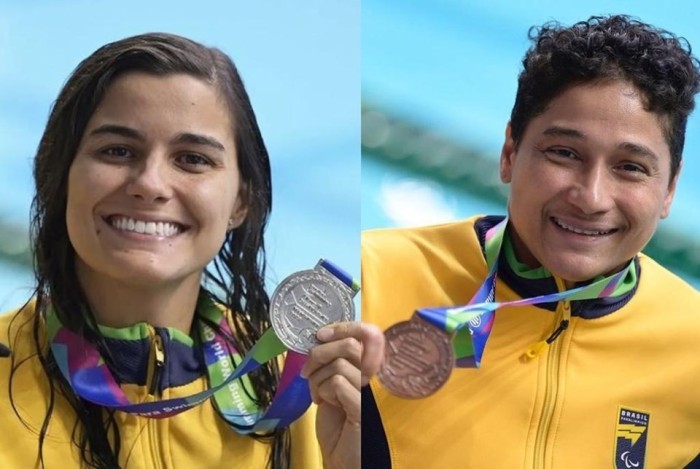 Nadadoras capixabas são medalhistas no Mundial de Natação Paralímpica de Manchester, na Inglaterra