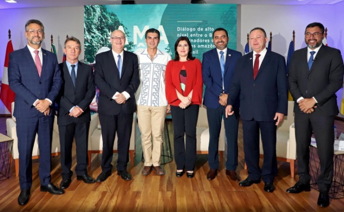 Governador Wanderlei Barbosa ressalta pioneirismo do Estado na comercialização internacional de créditos de carbono durante encontro sobre investimentos na Amazônia legal