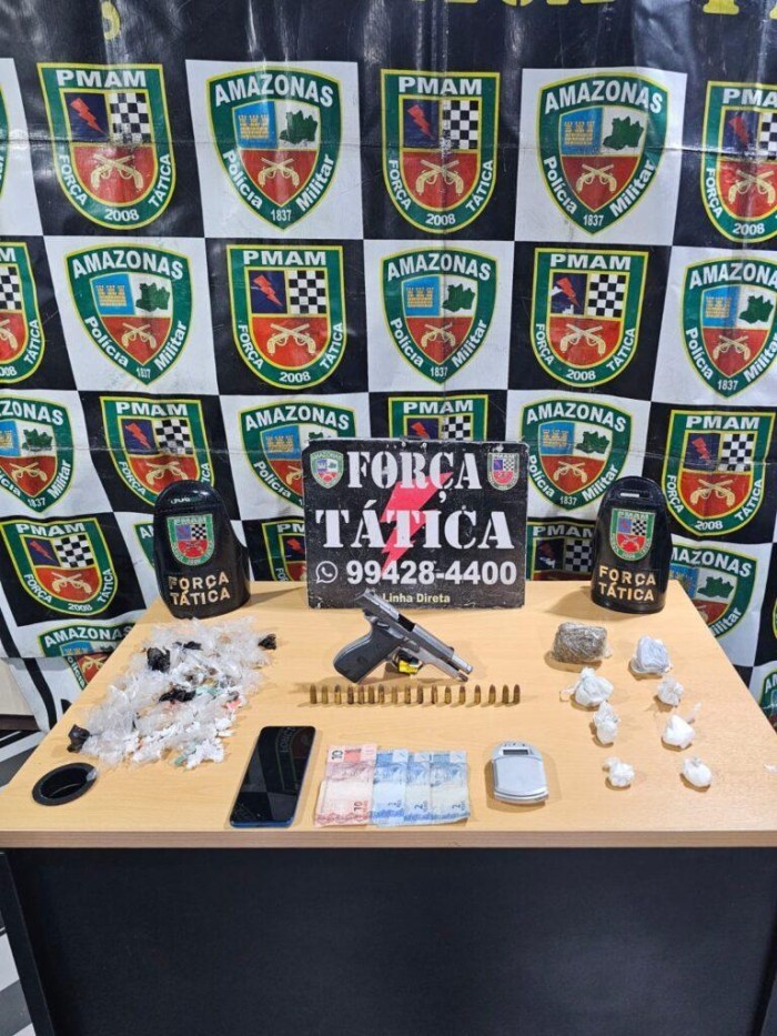 Hórus/Fronteira Mais Segura: Trio é preso por tráfico de drogas em Rio Preto da Eva