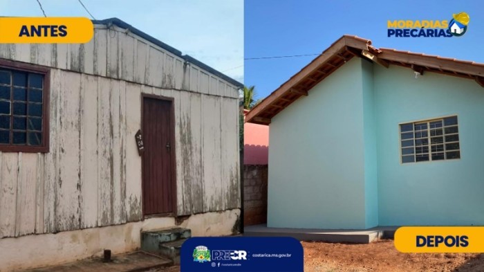 Com 8 casas entregues Programa Moradias Precárias transforma sonhos em...