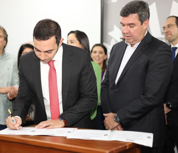 Polícia Civil participa da assinatura de termos de cooperação alusivos à campanha Agosto Lilás em Campo Grande