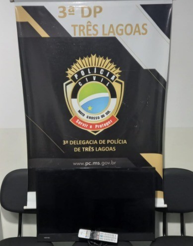 Polícia Civil Identifica Acusado de Série de Furtos a Órgãos Públicos em Três Lagoas