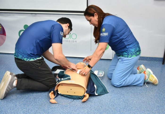 Programa “UEA Cardio Protegida” capacita para prevenção de mortes por parada cardiorrespiratória 