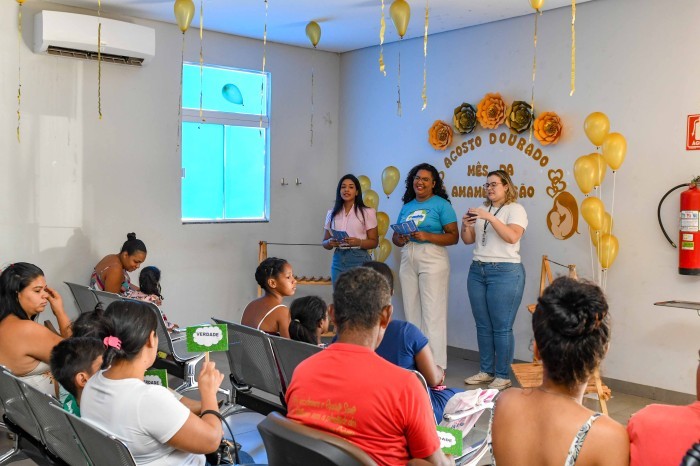 Dia ‘D’ oferta palestras sobre cuidados com a amamentação e alimentação infantil