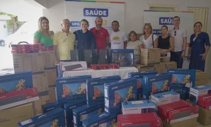 Mais 25 Computadores são entregues pela Prefeitura de Gurupi para Saúde Municipal