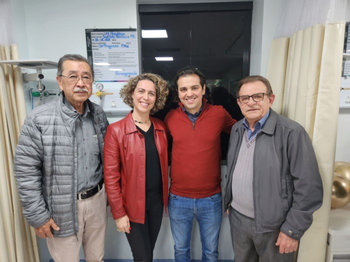 Deputado Luiz Fernando Guerra (União) participa da reinauguração de UTI neonatal no Sudoeste