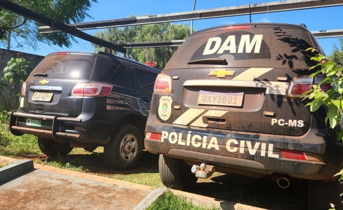 Polícia Civil cumpre mandado de prisão temporária em desfavor de autor de estupro consumado em Dourados
