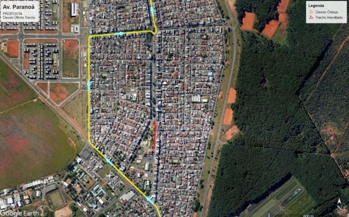 Avenida Paranoá será interditada para pavimentação a partir desta 2ª (14)