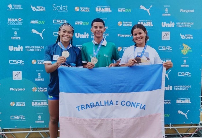 Capixabas conquistam medalhas no Campeonato Brasileiro Interclubes Sub-18 de atletismo