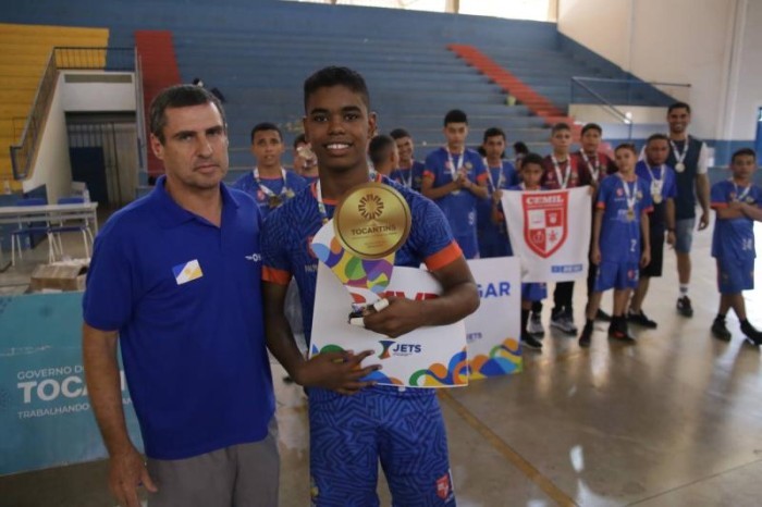 Atletas da rede municipal de ensino se destacam na 32ª edição dos Jogos Escolares do Tocantins